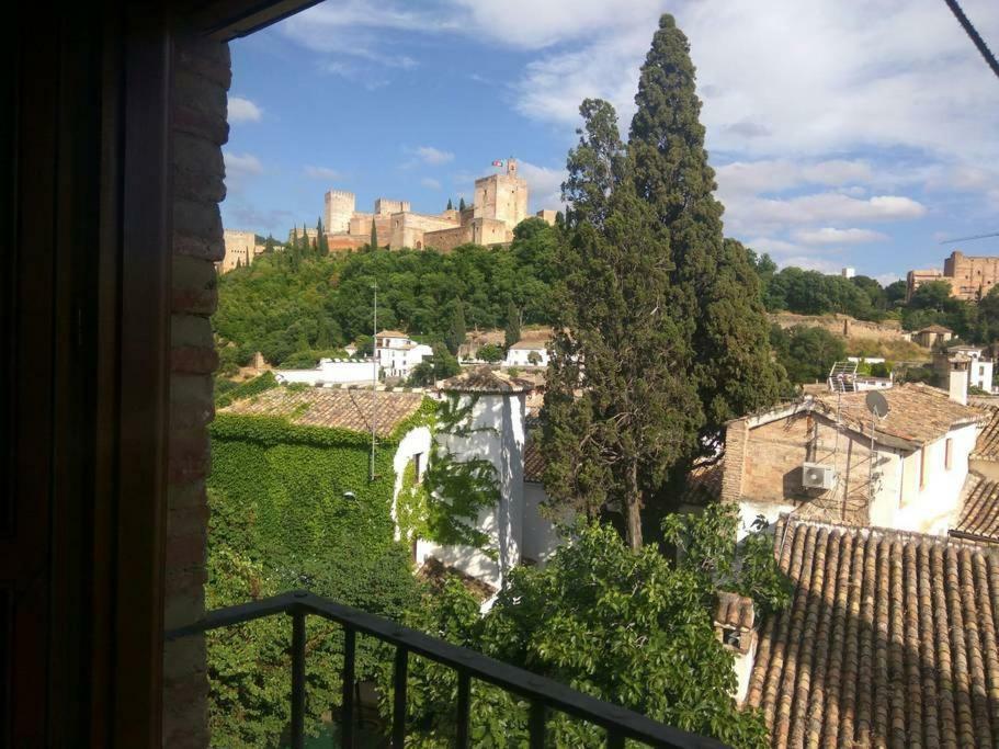 Stunning Alhambra View Balconies, In The Albayzin Appartement Granada Buitenkant foto